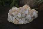 Natural Limonite Quartz Geodes x 4 From Solwezi, Zambia - Toprock Gemstones and Minerals 