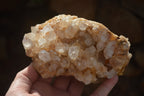 Natural Limonite Quartz Geodes x 4 From Solwezi, Zambia - Toprock Gemstones and Minerals 