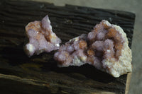 Natural Ametrine Spirit Quartz Clusters x 5 From Boekenhouthoek, South Africa