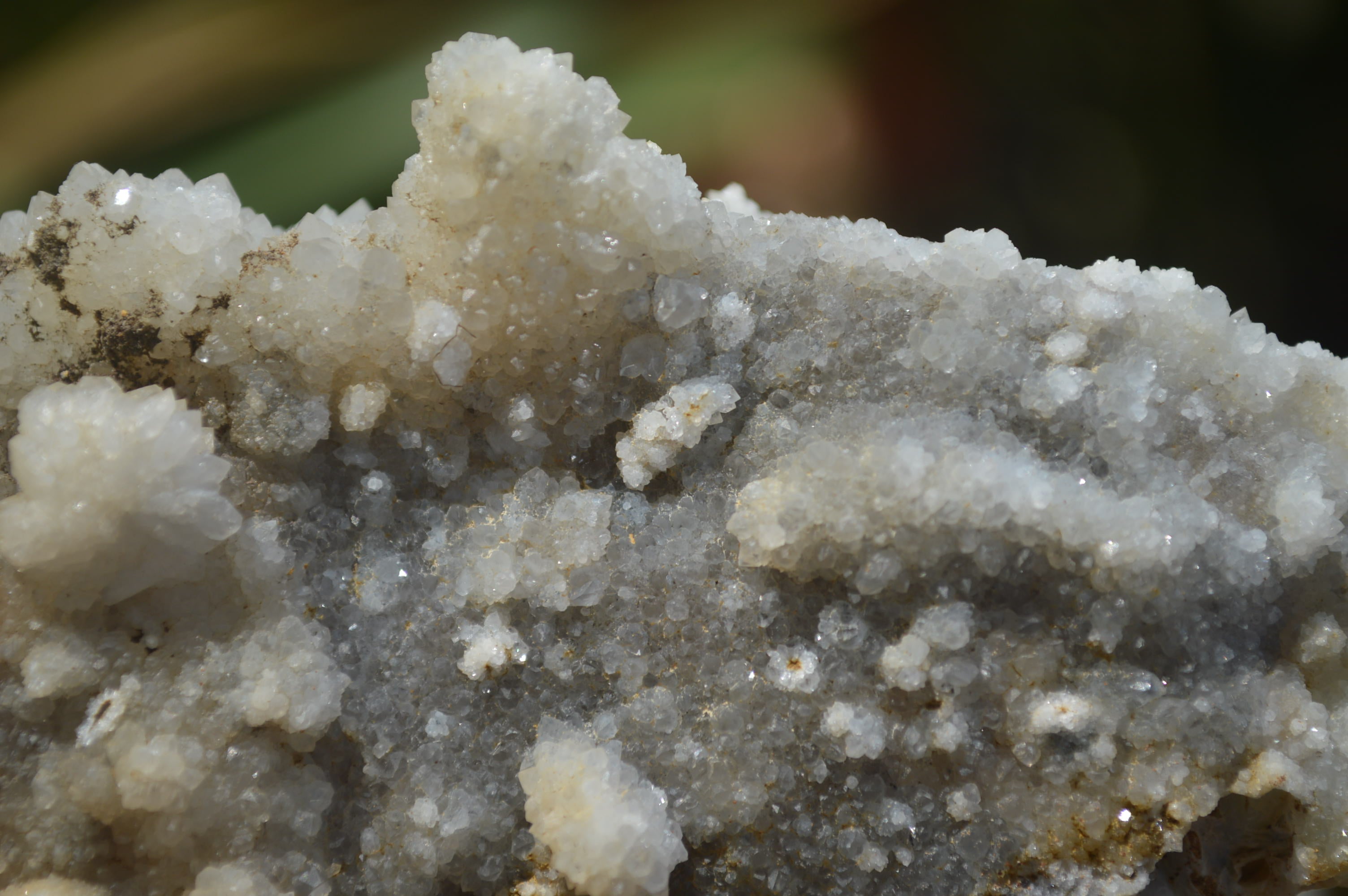 Natural Drusy Quartz Coated Calcite Pseudomorph Specimens x 7 From Alberts Mountain, Lesotho - Toprock Gemstones and Minerals 