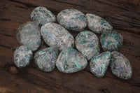 Polished Rare Emerald Mica In Matrix Free Forms x 12 From Mutoko, Zimbabwe - Toprock Gemstones and Minerals 