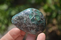 Polished Rare Emerald Mica In Matrix Free Forms x 12 From Mutoko, Zimbabwe - Toprock Gemstones and Minerals 