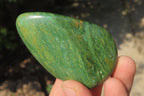 Polished Green Verdite Palm Stones x 12 From Zimbabwe - Toprock Gemstones and Minerals 