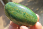 Polished Green Verdite Palm Stones x 12 From Zimbabwe - Toprock Gemstones and Minerals 
