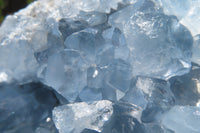 Natural Celestite Geode Specimen x 1 From Sakoany, Madagascar - Toprock Gemstones and Minerals 