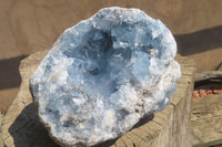 Natural Celestite Geode Specimen x 1 From Sakoany, Madagascar - Toprock Gemstones and Minerals 