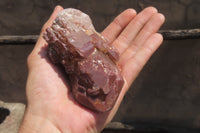Natural Red Hematoid Quartz Clusters x 6 From Karoi, Zimbabwe