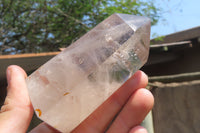Polished Smokey Quartz Crystals x 6 From Madagascar - Toprock Gemstones and Minerals 