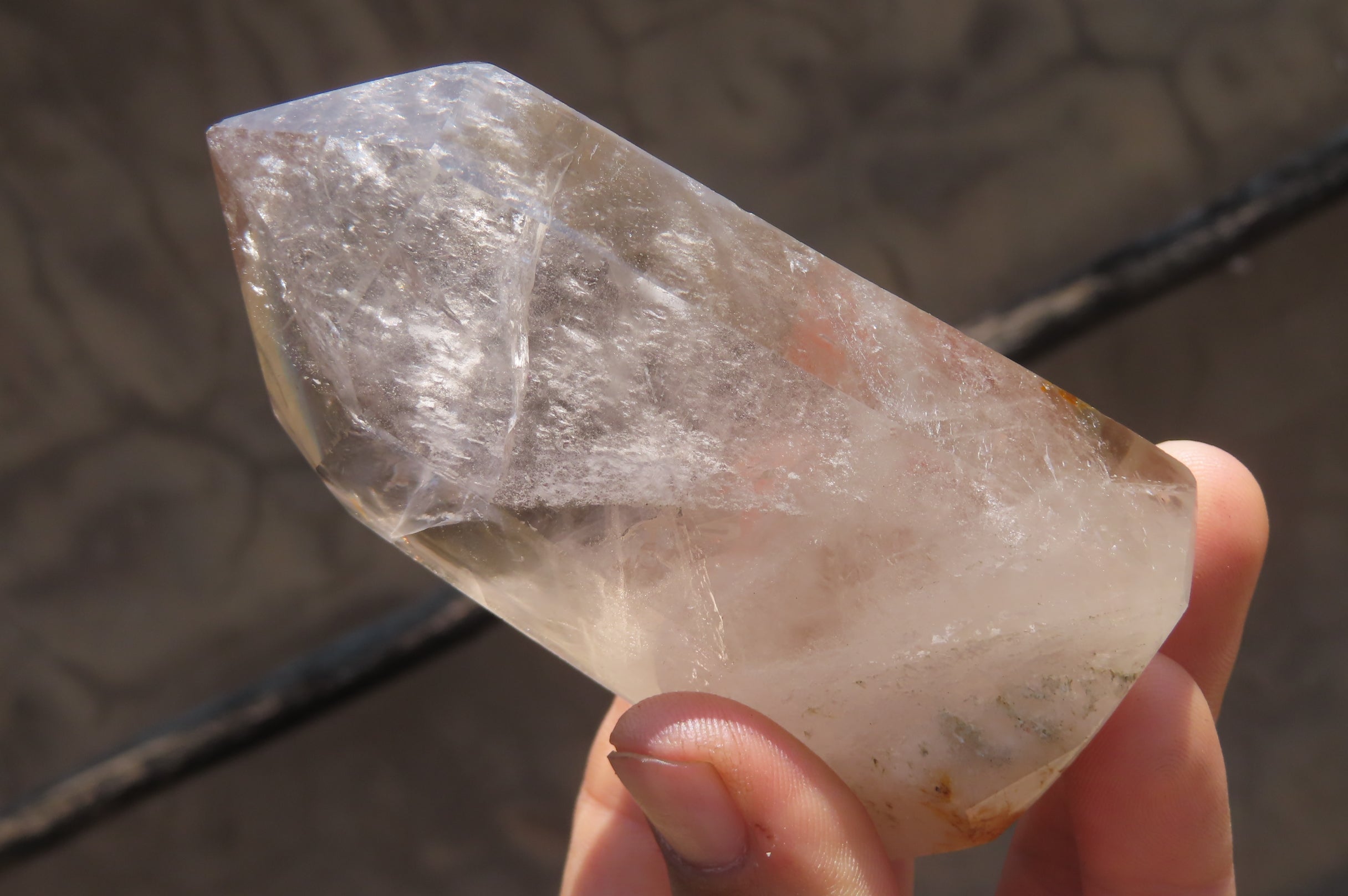 Polished Smokey Quartz Crystals x 6 From Madagascar - Toprock Gemstones and Minerals 