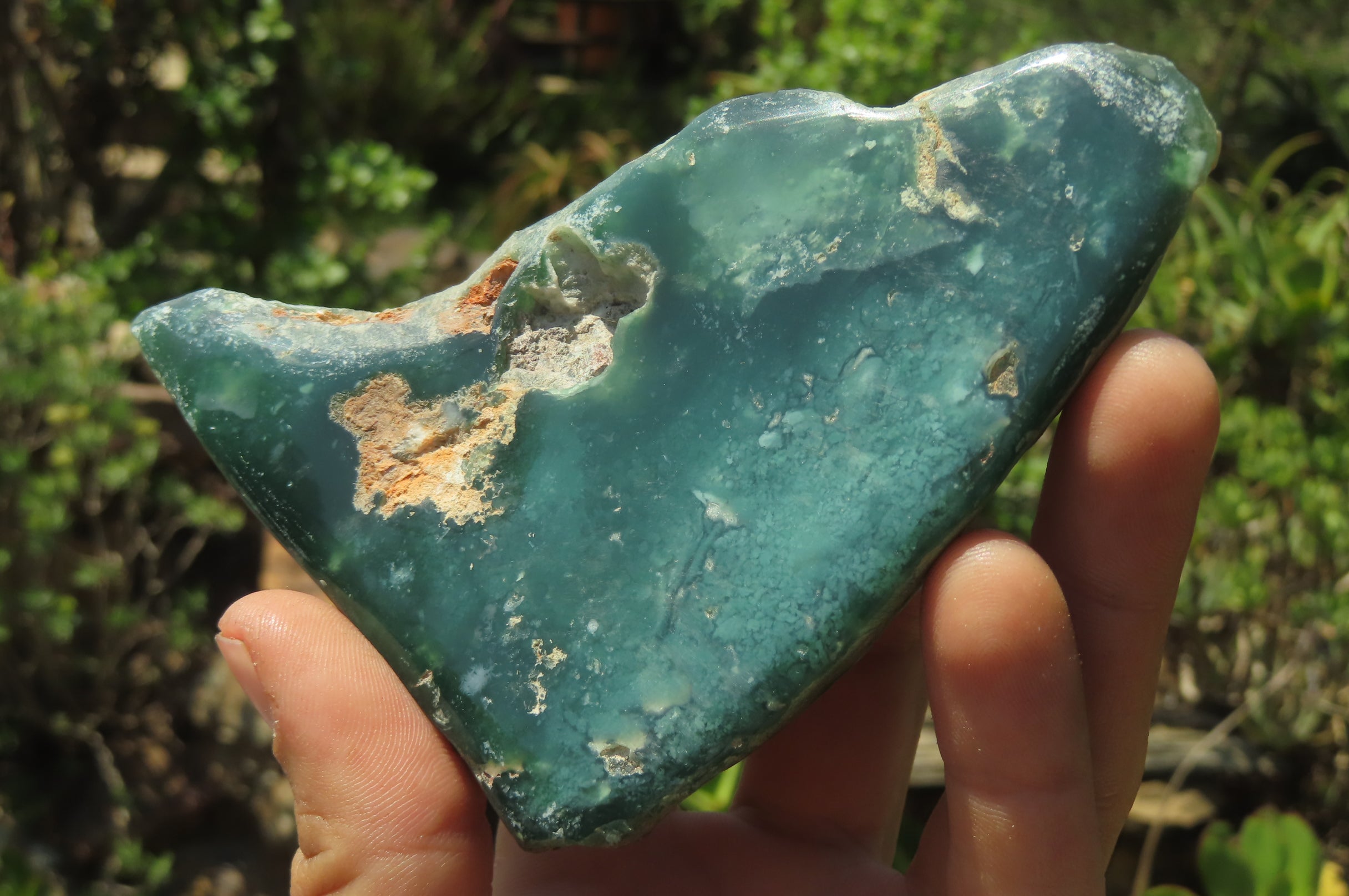 Polished On One Side Emerald Mtorolite x 5 From Mutorashanga, Zimbabwe - Toprock Gemstones and Minerals 