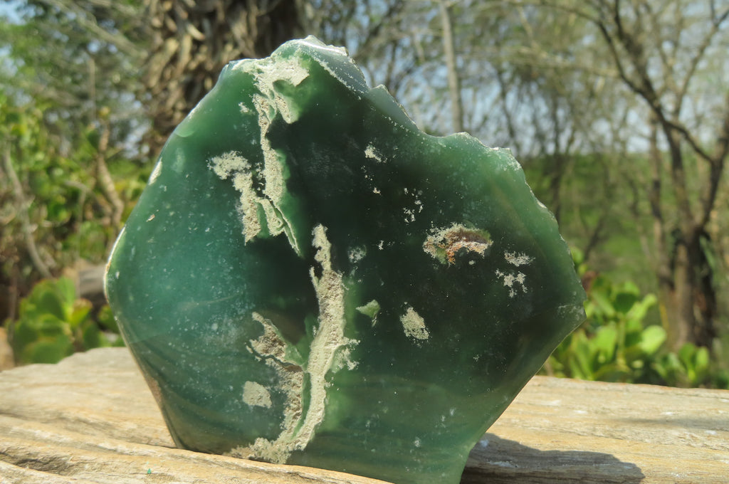 Polished On One Side Emerald Mtorolite x 5 From Mutorashanga, Zimbabwe - Toprock Gemstones and Minerals 