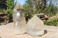 Polished Mixed Quartz Crystals x 12 From Madagascar - Toprock Gemstones and Minerals 