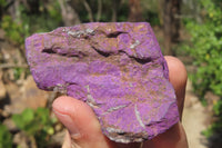 Natural Metallic Purpurite Cobbed Specimens x 6 From Erongo, Namibia - Toprock Gemstones and Minerals 