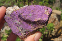 Natural Metallic Purpurite Cobbed Specimens x 6 From Erongo, Namibia - Toprock Gemstones and Minerals 