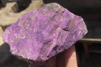 Natural Metallic Purpurite Cobbed Specimens x 6 From Erongo, Namibia - Toprock Gemstones and Minerals 