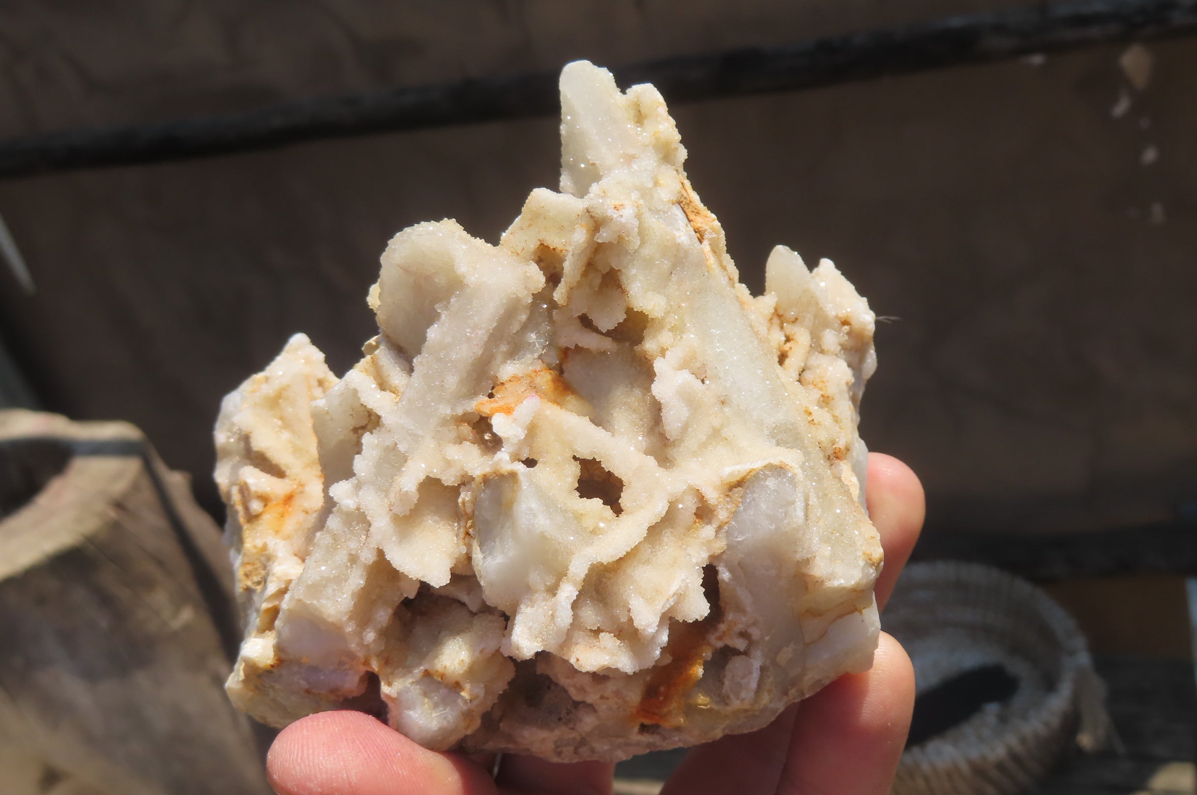 Natural Fairy Spirit Quartz Clusters x 8 From Boekenhouthoek, South Africa - Toprock Gemstones and Minerals 