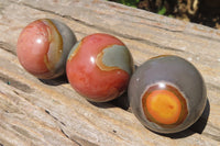 Polished Polychrome Jasper Spheres x 6 From Madagascar - Toprock Gemstones and Minerals 