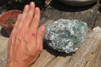 Natural Rare Emerald Mica In Matrix Cobbed Specimens x 2 From Mutoko, Zimbabwe - Toprock Gemstones and Minerals 