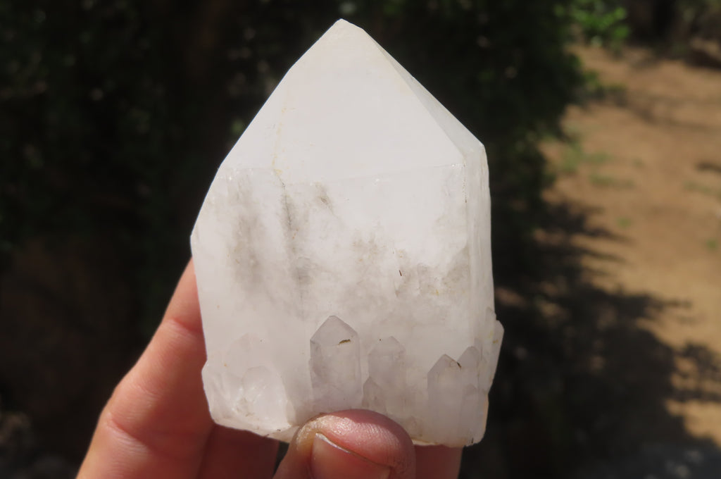 Natural Pineapple Quartz Crystal Specimens x 4 From Antsirabe, Madagascar - Toprock Gemstones and Minerals 