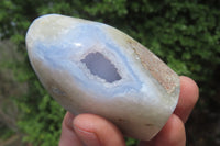 Polished Blue Lace Agate Free Forms x 6 From Malawi - Toprock Gemstones and Minerals 