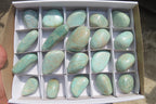Polished Amazonite Free Forms x 20 From Zimbabwe - Toprock Gemstones and Minerals 