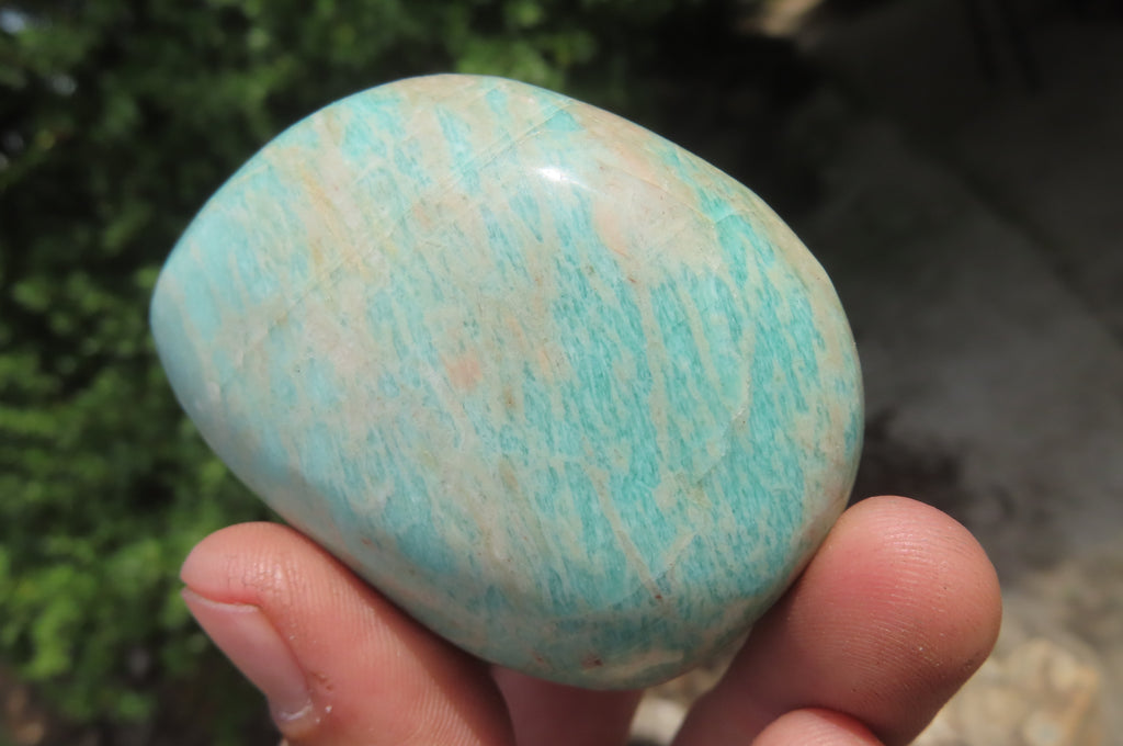 Polished Amazonite Free Forms x 20 From Zimbabwe - Toprock Gemstones and Minerals 