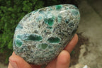 Polished Rare Emerald Mica In Matrix Free Forms x 6 From Mutoko, Zimbabwe - Toprock Gemstones and Minerals 