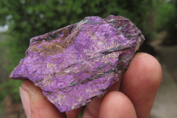 Natural Metallic Purpurite Cobbed Specimens x 12 From Erongo, Namibia - Toprock Gemstones and Minerals 