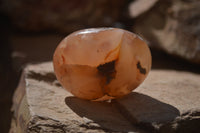 Polished Flower Agate Galet-Palm Stones x 12 From Antsahalova, Madagascar - Toprock Gemstones and Minerals 