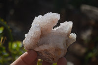 Natural Amethyst Spirit Quartz Clusters x 4 From Boekenhouthoek, South Africa