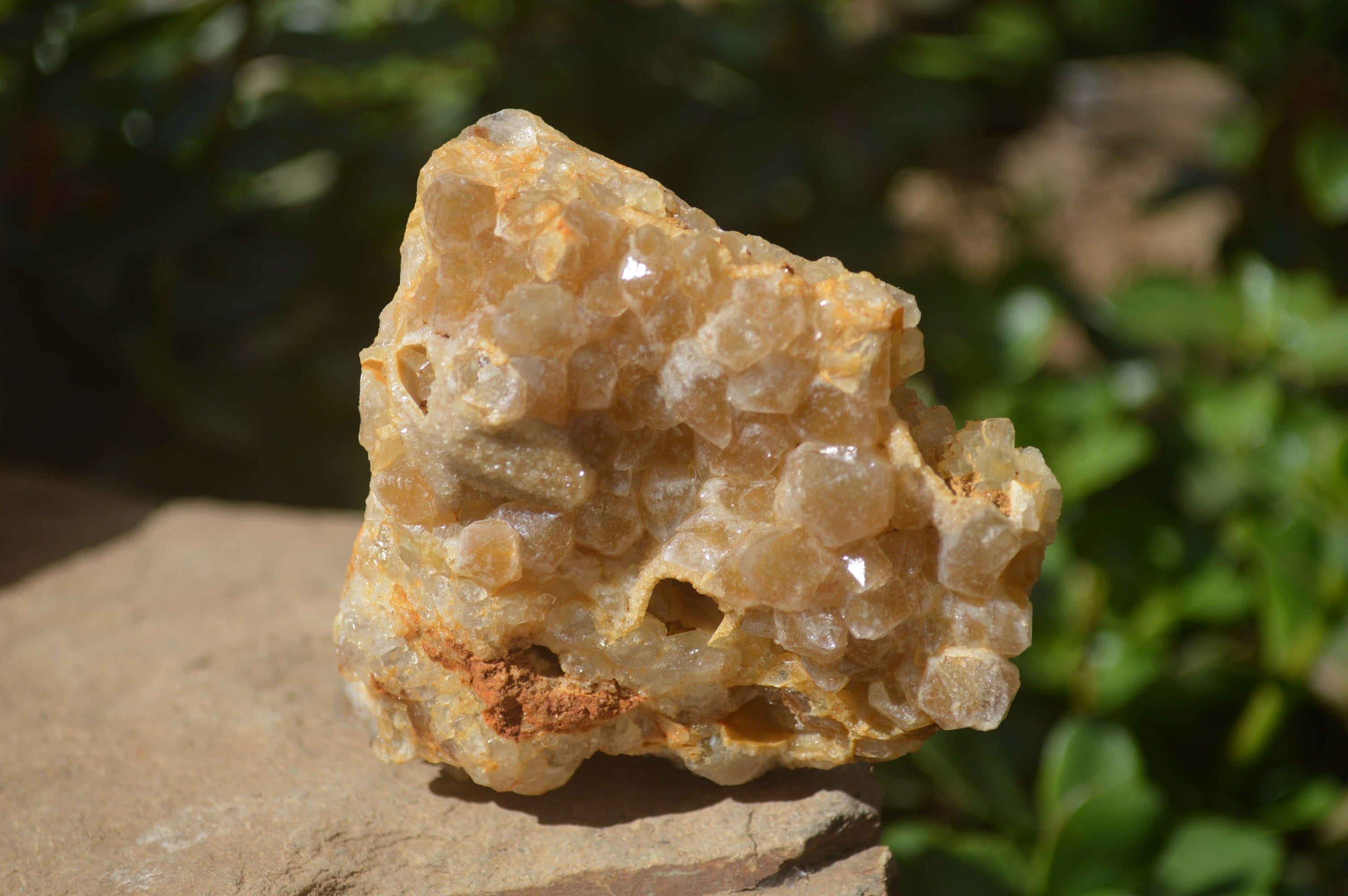 Natural Limonite Quartz Geodes x 12 From Solwezi, Zambia - Toprock Gemstones and Minerals 