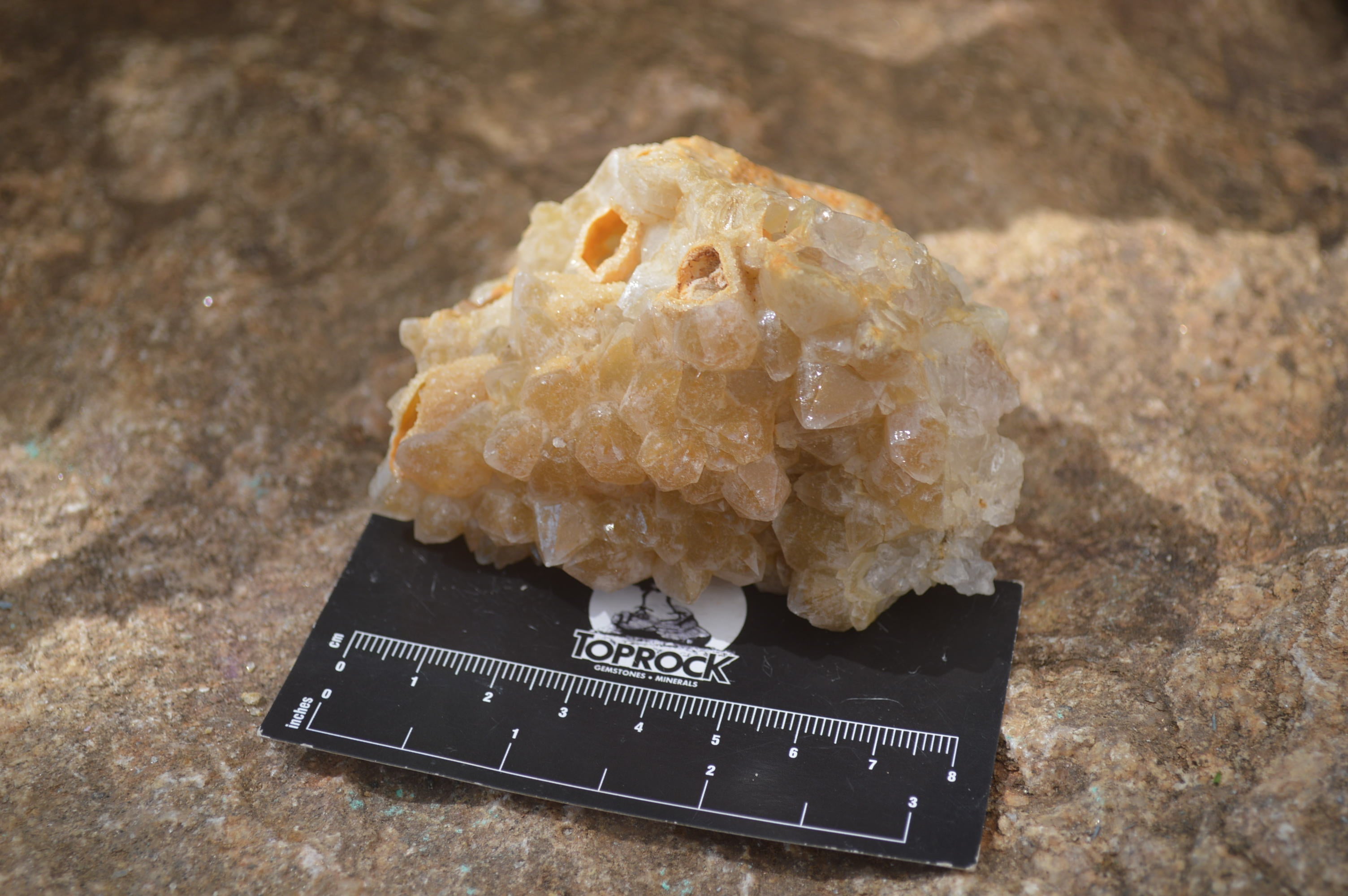 Natural Limonite Quartz Geodes x 12 From Solwezi, Zambia - Toprock Gemstones and Minerals 