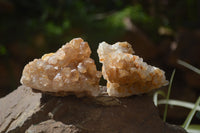 Natural Limonite Quartz Geodes x 12 From Solwezi, Zambia