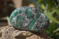 Polished Rare Emerald Mica In Matrix Free Forms x 6 From Mutoko, Zimbabwe - Toprock Gemstones and Minerals 