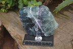 Natural Watermelon Fluorite Cobbed Specimens x 6 From Uis, Namibia - Toprock Gemstones and Minerals 