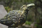 Polished Leopard Stone Raven Carving x 1 from Zimbabwe - Toprock Gemstones and Minerals 