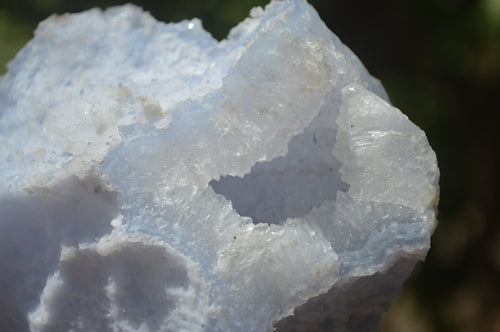 Natural Etched Blue Chalcedony Specimens x 2 From Nsanje, Malawi - Toprock Gemstones and Minerals 