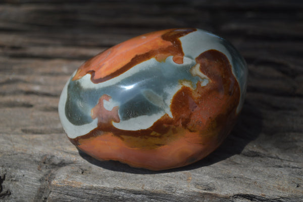 Polished Polychrome Jasper Free Forms x 6 From Mahajanga, Madagascar - Toprock Gemstones and Minerals 