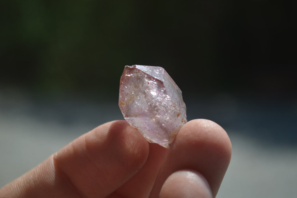Natural Smokey Window Amethyst Crystals x 70 From Chiredzi, Zimbabwe - Toprock Gemstones and Minerals 