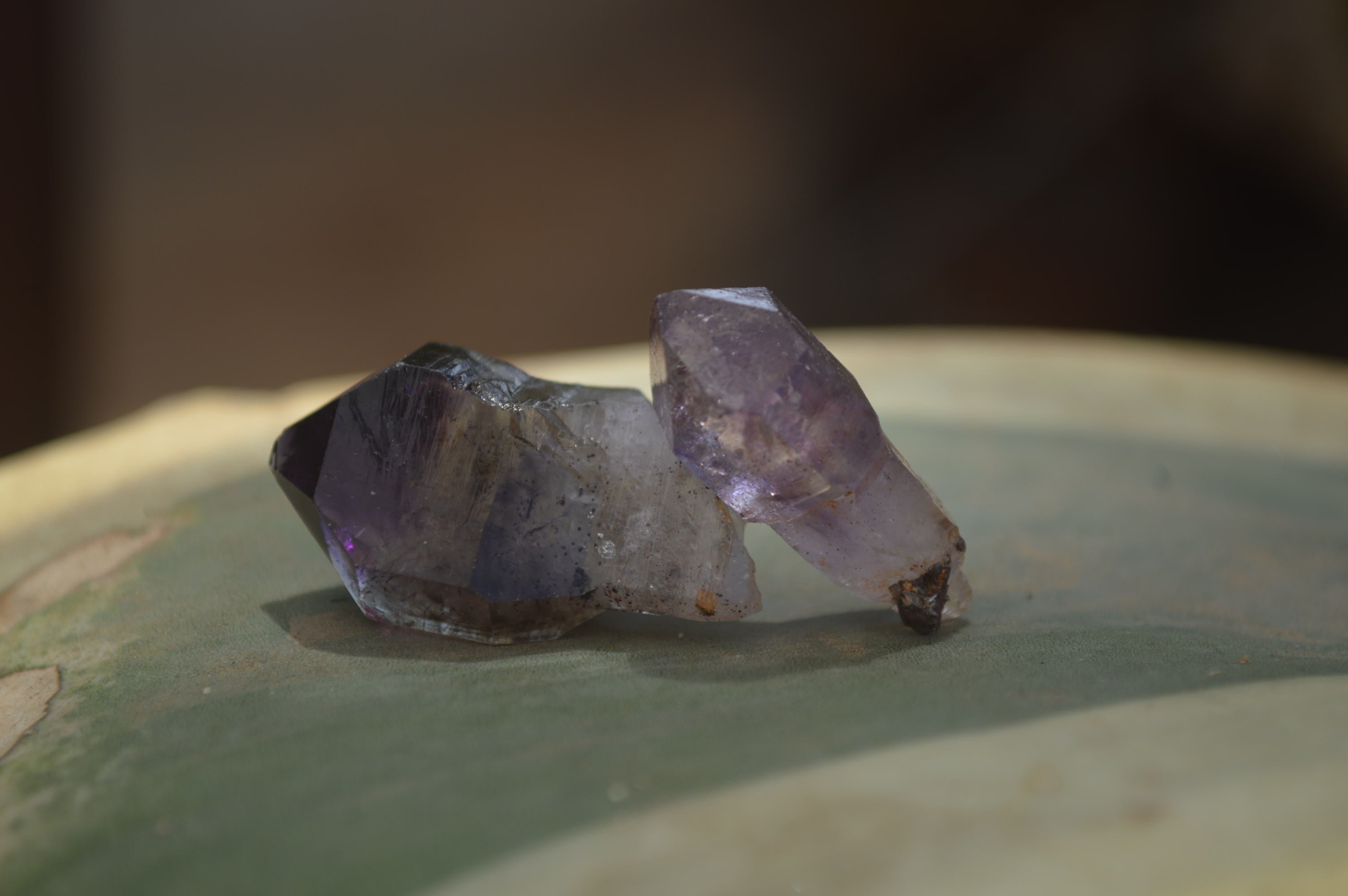 Natural Smokey Window Amethyst Crystals x 70 From Chiredzi, Zimbabwe - Toprock Gemstones and Minerals 