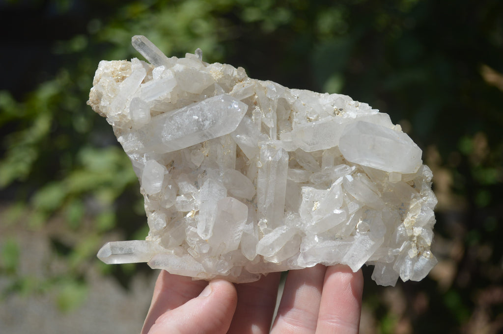 Natural Small Quartz Clusters x 13 from Madagascar - Toprock Gemstones and Minerals 