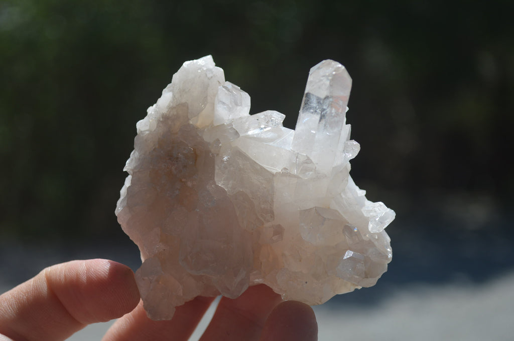 Natural Small Quartz Clusters x 13 from Madagascar - Toprock Gemstones and Minerals 