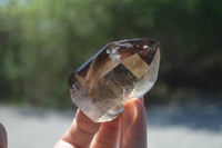 Polished Smokey Quartz Crystal Poiny-Prisms x 6 From Madagascar - Toprock Gemstones and Minerals 