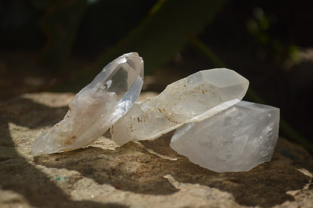 Natural Clear Quartz Crystals x 35 From Mpika, Zambia - Toprock Gemstones and Minerals 