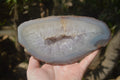 Polished Amethyst Agate Geode x 1 From Madagascar - Toprock Gemstones and Minerals 