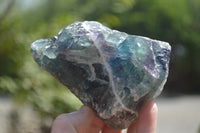 Natural Watermelon Fluorite Cobbed Specimens x 5 From Uis, Namibia - Toprock Gemstones and Minerals 
