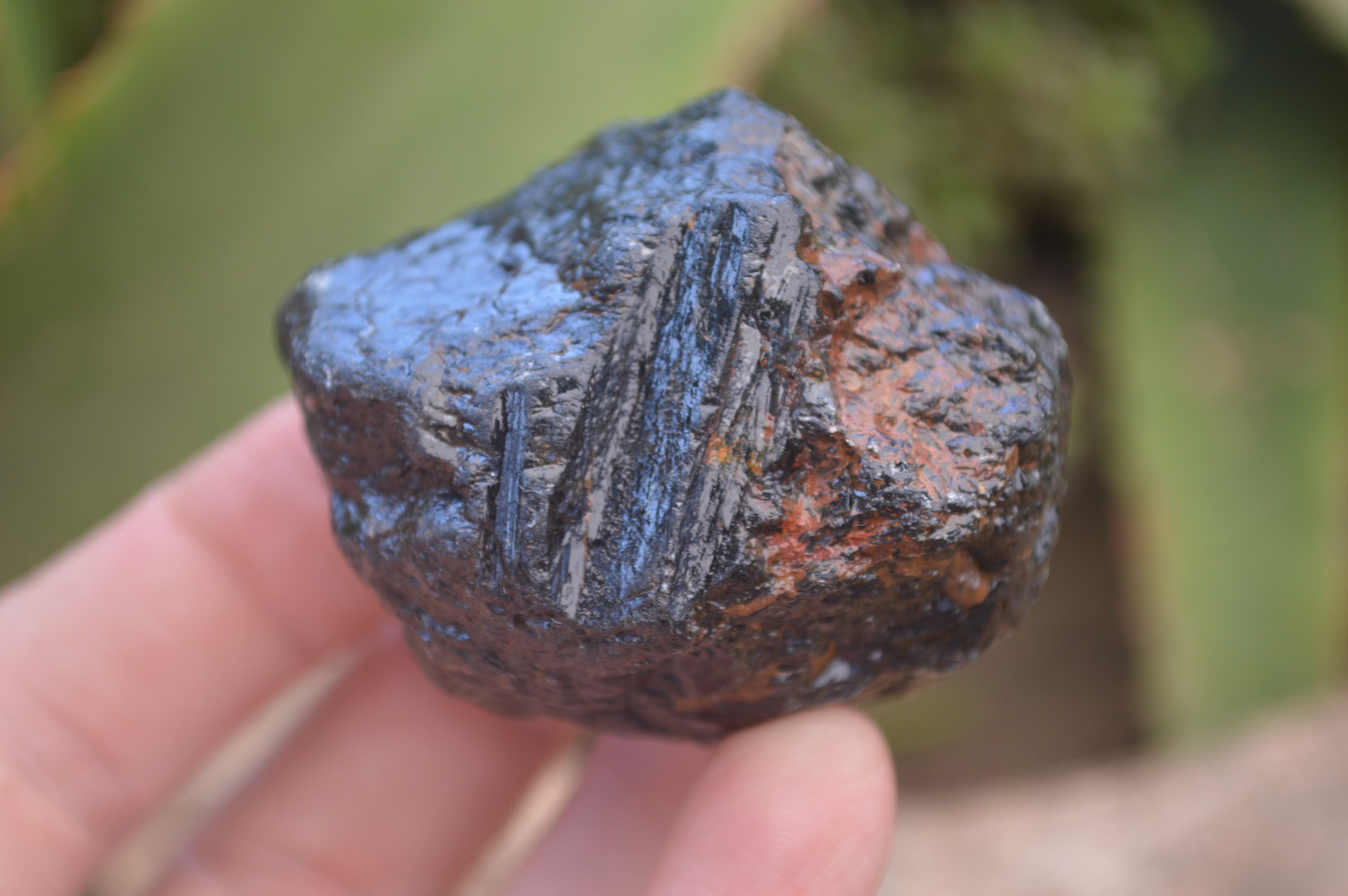 Natural Black Tourmaline Cobbed Specimens x 20 From Zimbabwe - Toprock Gemstones and Minerals 