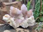 Natural Spirit Ametrine Clusters x 3 From Boekenhouthoek, South Africa - Toprock Gemstones and Minerals 