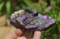 Natural Metallic Purpurite Cobbed Specimens x 6 From Erongo, Namibia - Toprock Gemstones and Minerals 