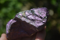 Natural Metallic Purpurite Cobbed Specimens x 6 From Erongo, Namibia - Toprock Gemstones and Minerals 